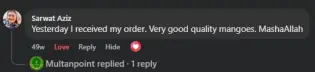 Mango Review of he Saroli