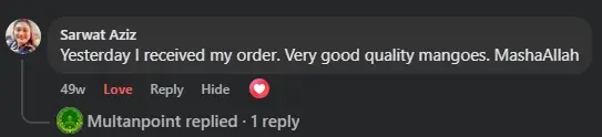 Mango Review of Saroli