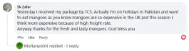 Mangoes review of the Saroli