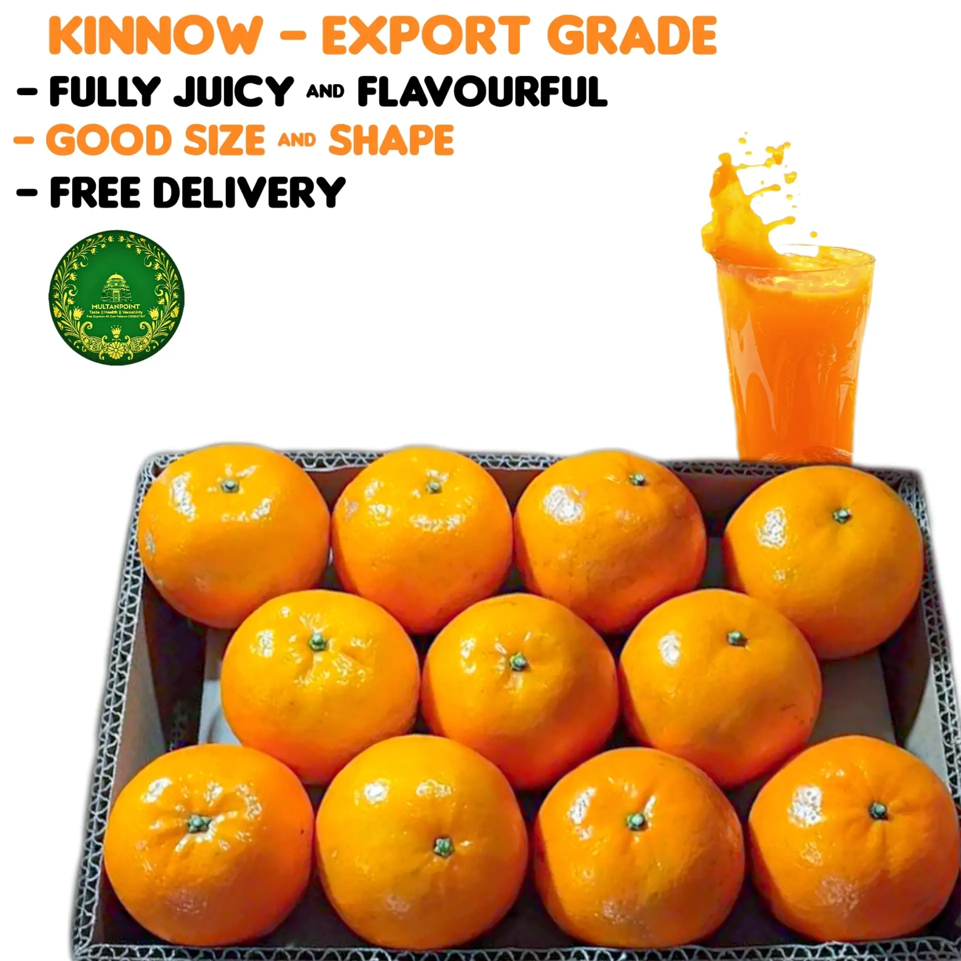 Kinnow Fully Export Quality